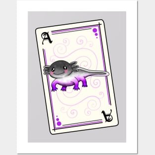 Ace of Axolotls Posters and Art